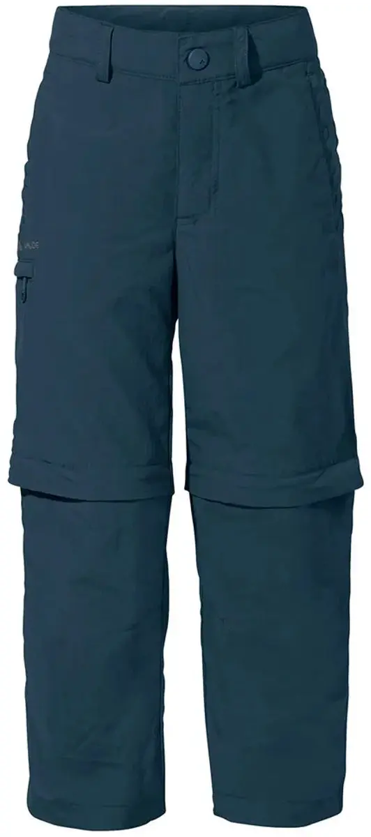 Vaude Detective Antimos Zipp-Off Kinderbroek - Dark Sea - afbeelding 6 van 6