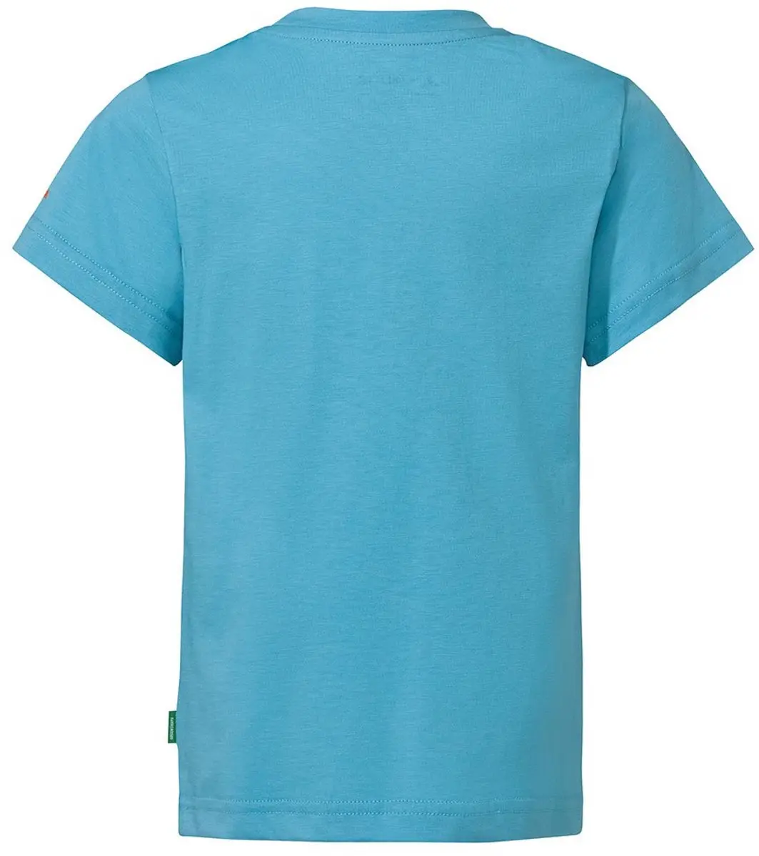 Vaude Lezza kinder T-shirt - Crystal Blue - 104 - afbeelding 2 van 5