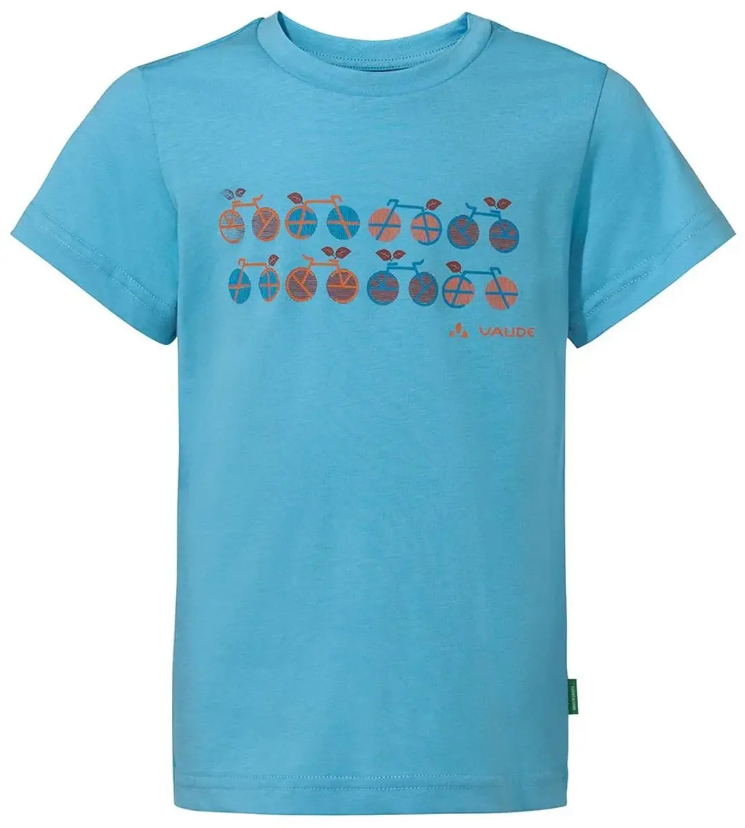 Vaude Lezza kinder T-shirt - Crystal Blue - 104 - afbeelding 5 van 5