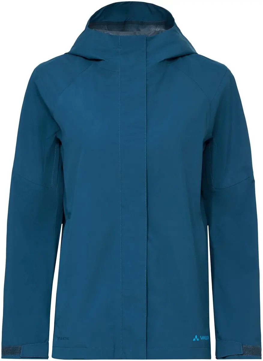 VAUDE Neyland 2.5L Jas II, Hardshell Jas, Dames Outdoor Sportjassen, Waterdicht, Winddicht, Hardshell, Capuchon, Regular fit