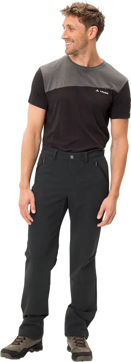 Vaude Strathcona Pants II Outdoorbroek Heren - Zwart - Maat 46 - afbeelding 6 van 6