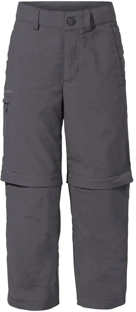 Vaude Detective Antimos Kinderbroek - Grijs 110-116cm - afbeelding 6 van 6