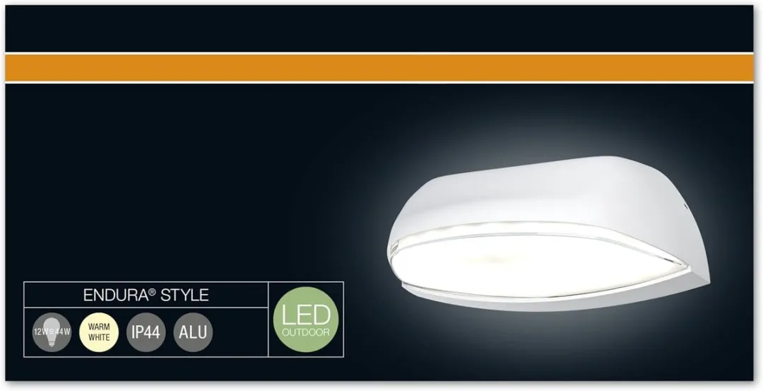 Osram Endura Style Wide Buitenlamp 12W - Wit