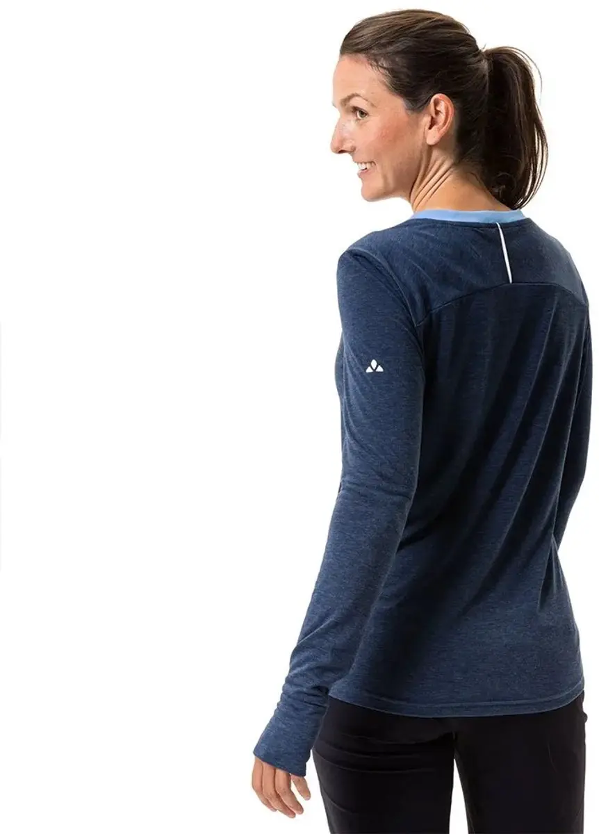 Vaude Sveiii T-shirt Met Lange Mouwen Blauw 36 Vrouw - afbeelding 2 van 6