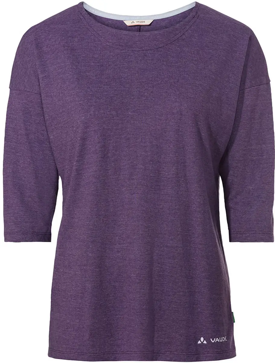 Vaude Neyland 3/4 Mouw T-Shirt Dames - Mulberry - 42 - afbeelding 4 van 6