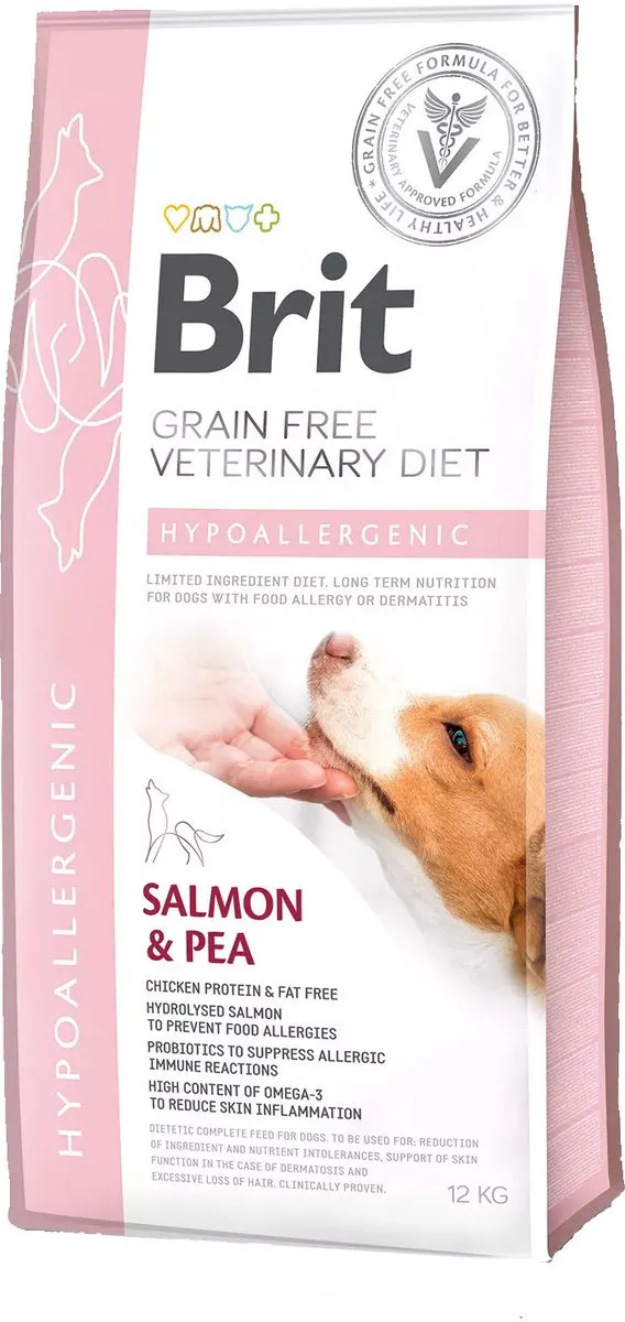 Brit Veterinary Diet Grain Free Hypoallergeen Hond 12kg
