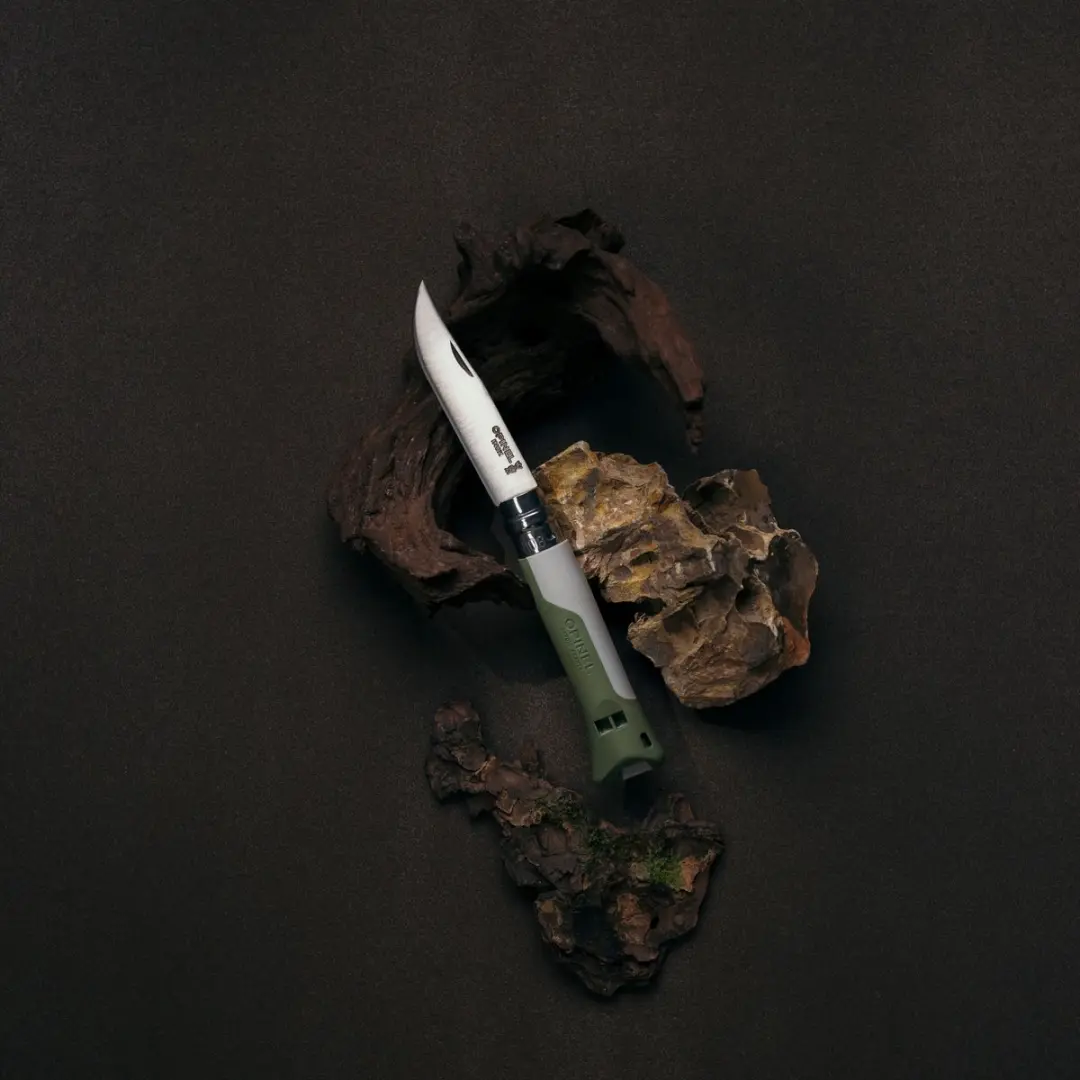 Opinel Zakmes N°08 Horizon - Kaki - afbeelding 3 van 6