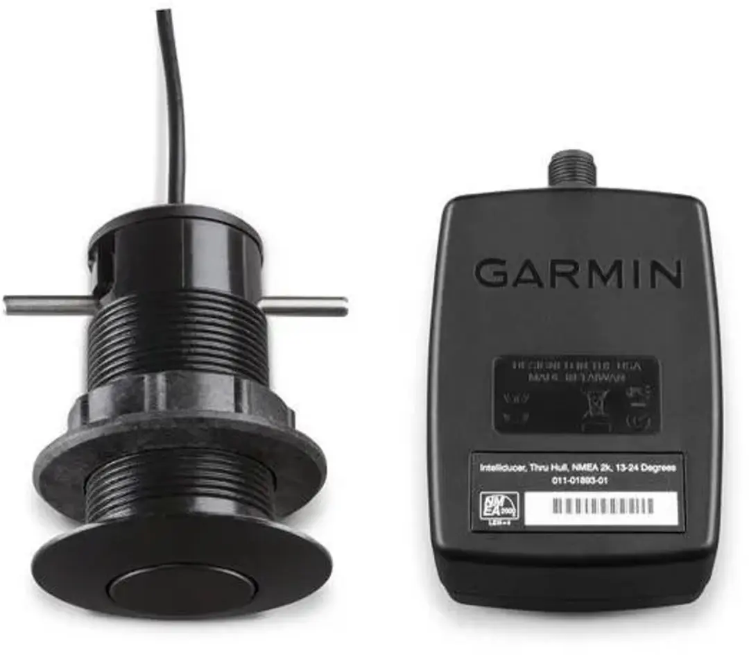 Garmin GDT 43 diepte- en temperatuurtransducer met NMEA2000 adapter