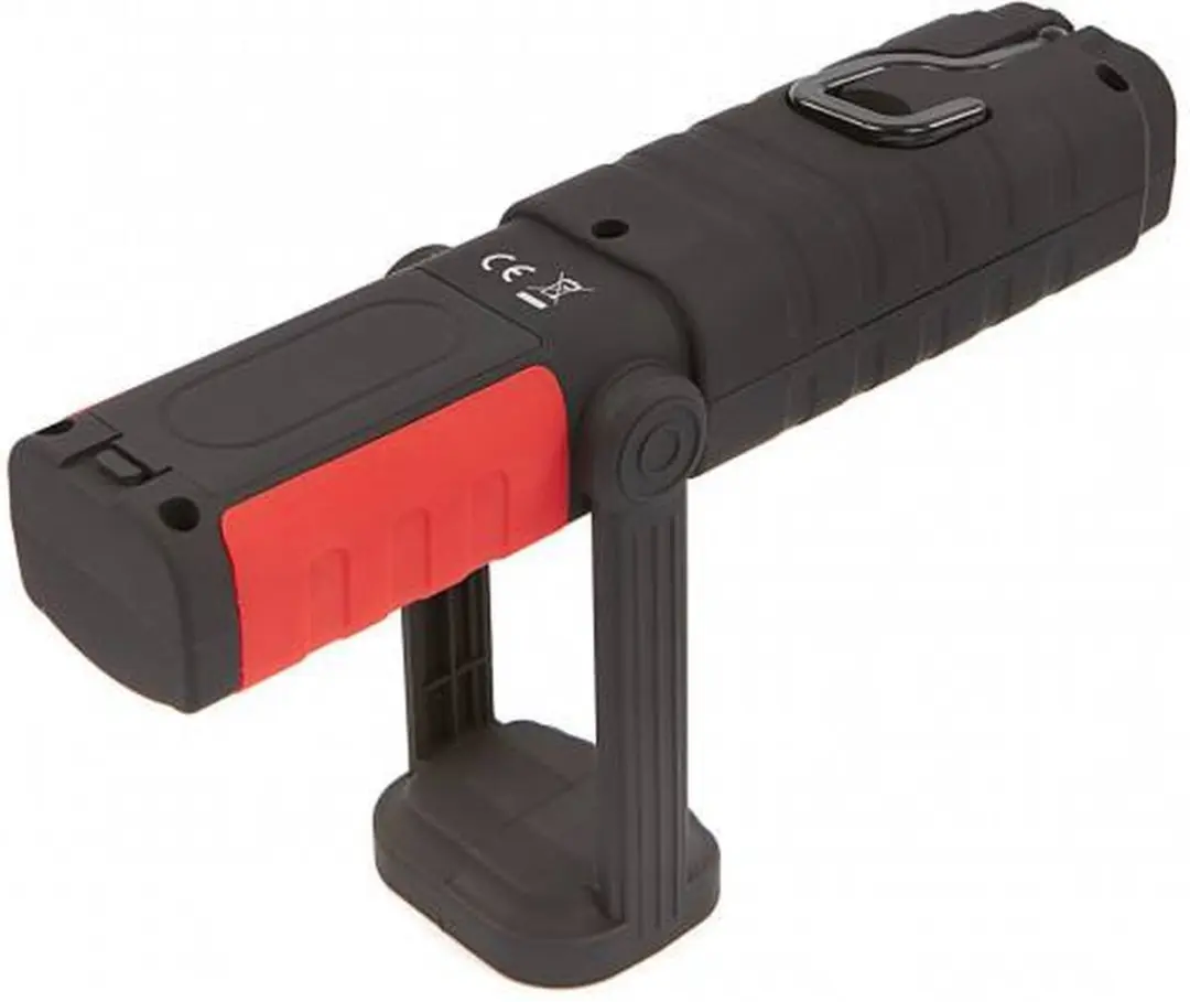 LED 3 in 1 magnetische zaklamp - 220 lumen - Rood - afbeelding 6 van 6