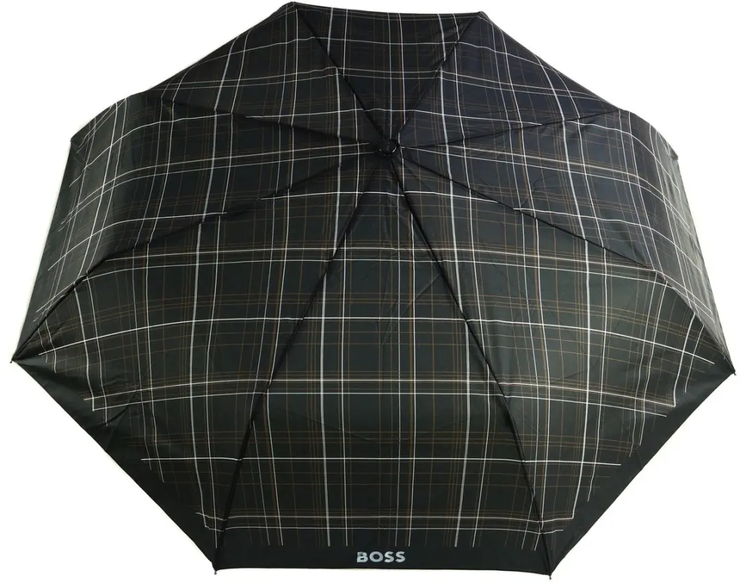 HUGO BOSS Pocket Umbrella Checkered Paraplu