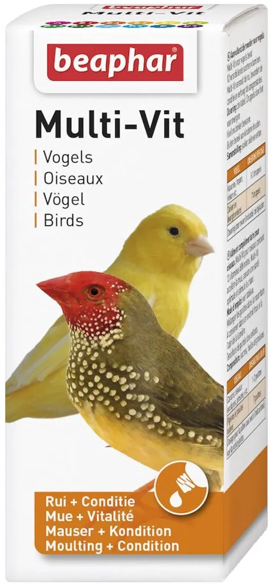 Beaphar Multi-Vit Vogel 50ml