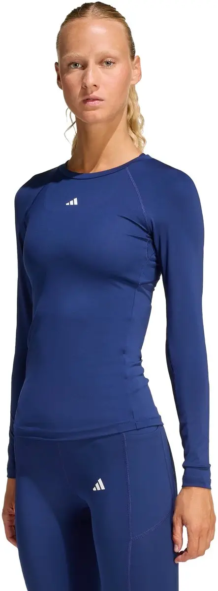Adidas Performance Techfit Training Longsleeve - Dames - Blauw