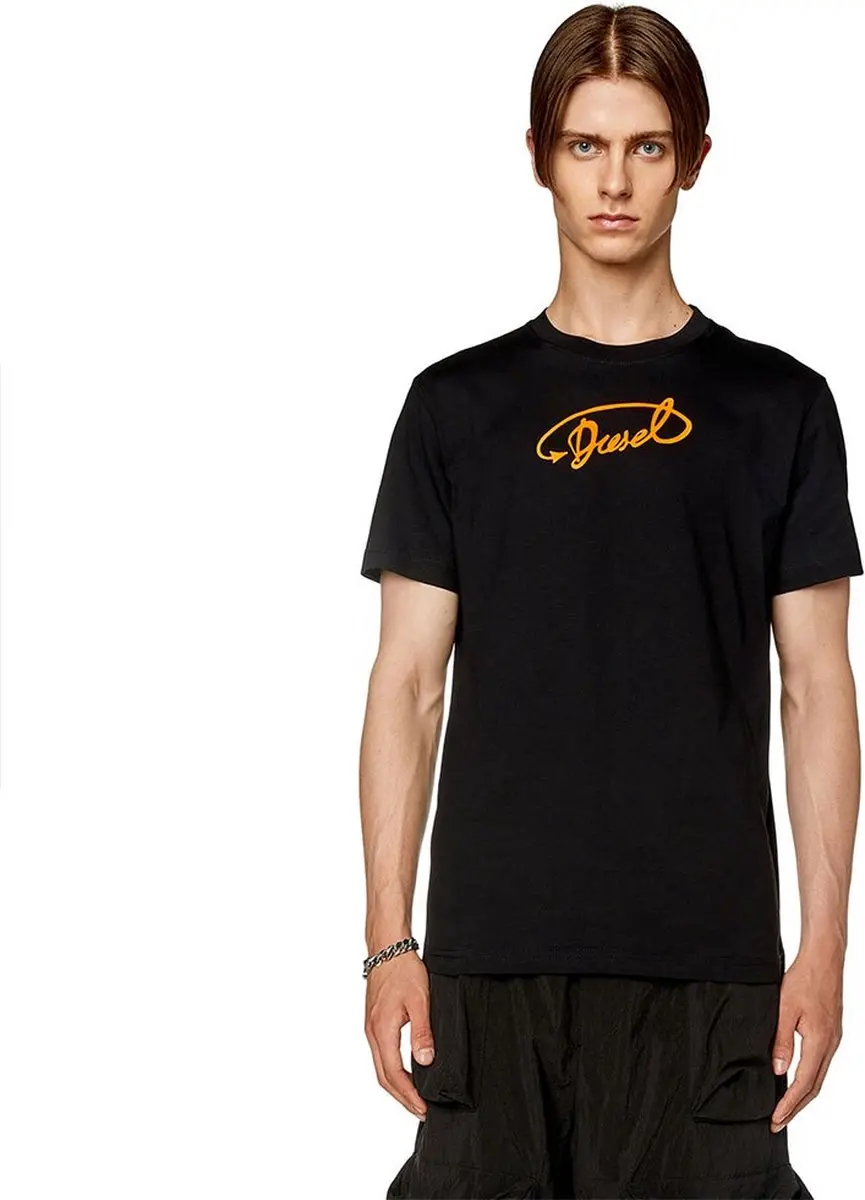 Diesel Diegor T-shirt Met Korte Mouwen Zwart M Man