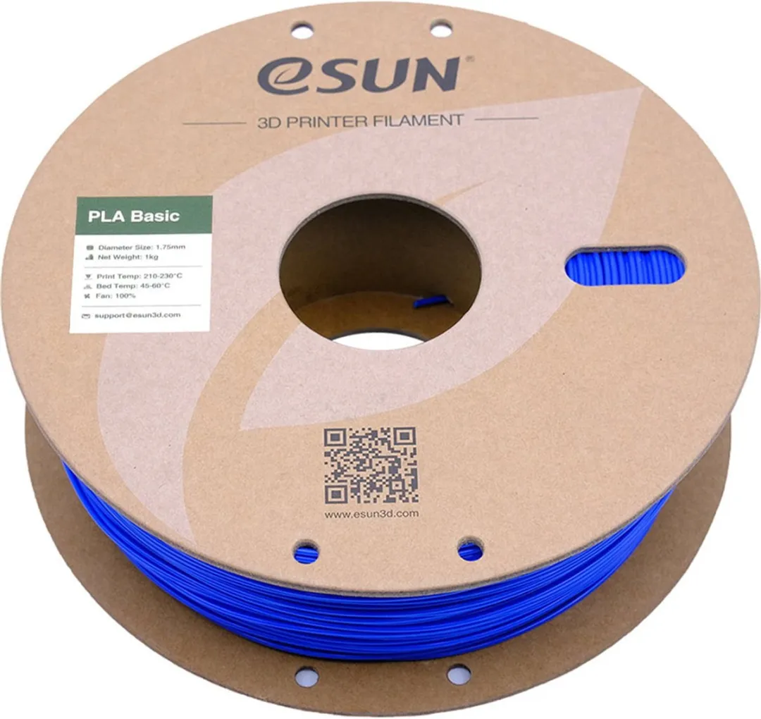 ESUN PLA-Basic Blauw 3D Printerfilament 1.75mm - 1kg