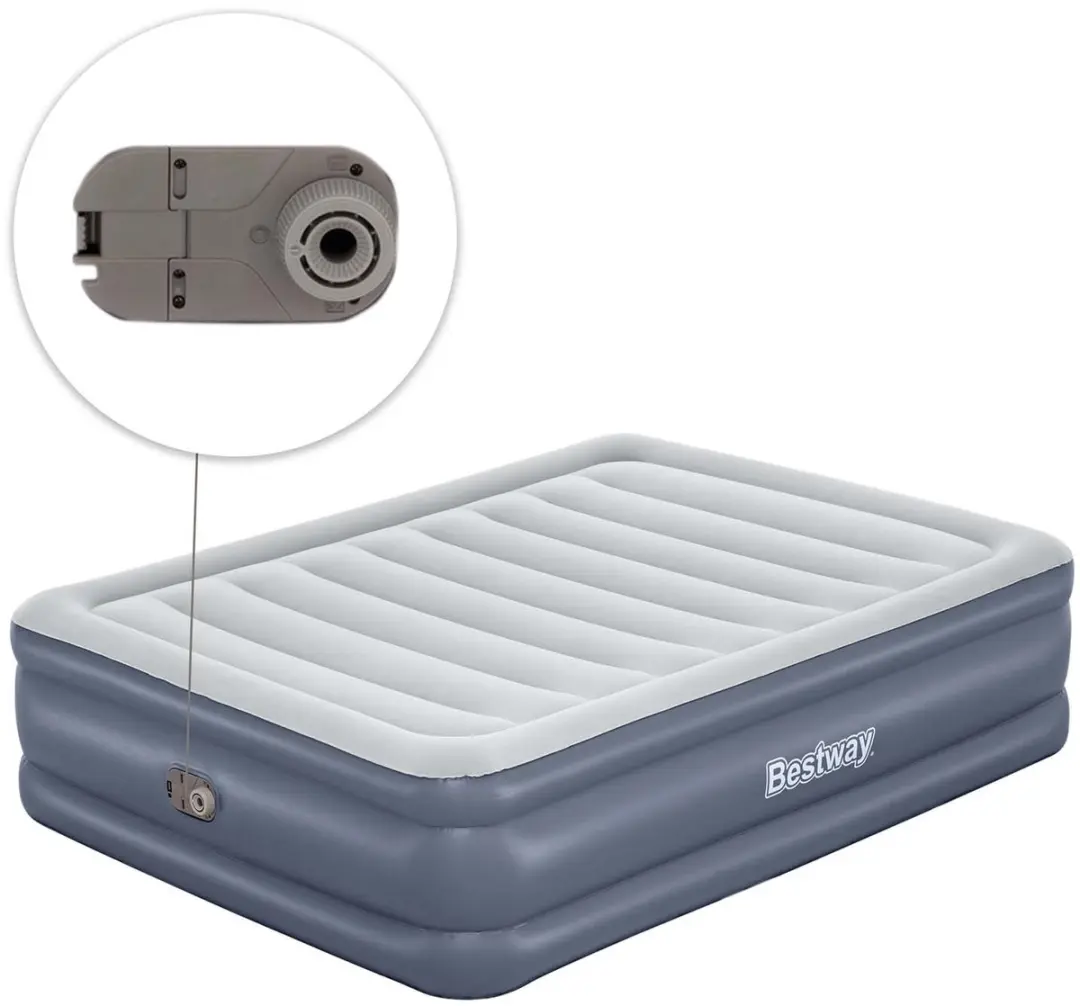 Bestway Tritech Queen Luchtbed met Pomp - 203x152x51cm - afbeelding 4 van 6