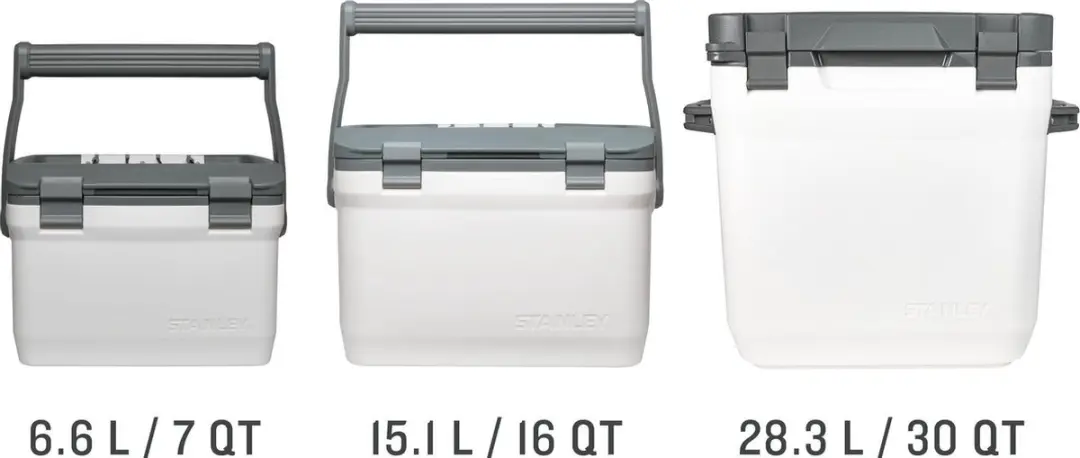 Stanley Adventure Outdoor Cooler 28.3L - Polar White - afbeelding 3 van 6
