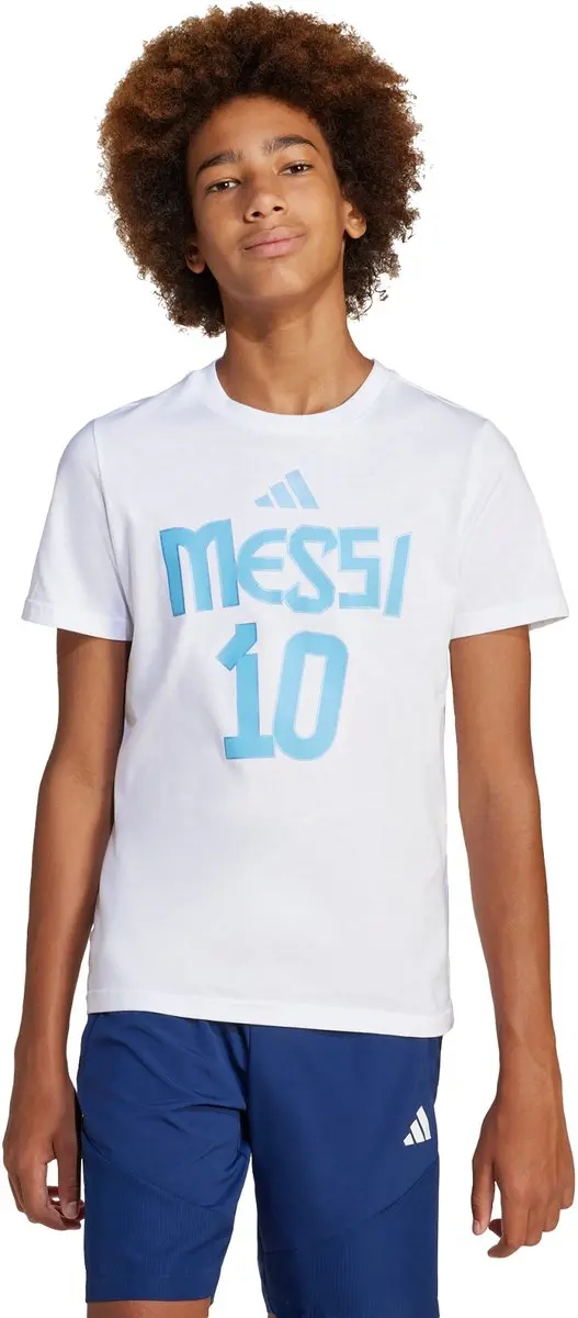 Adidas Performance Messi Name And Number Graphic T-Shirt Kids