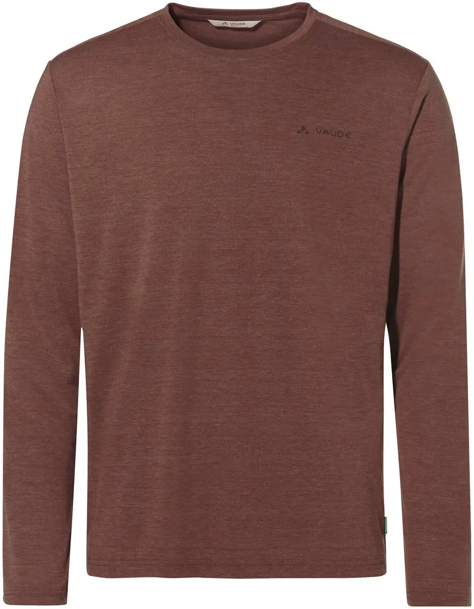 Vaude Rosemoor Ii T-shirt Met Lange Mouwen Bruin 2XL Man