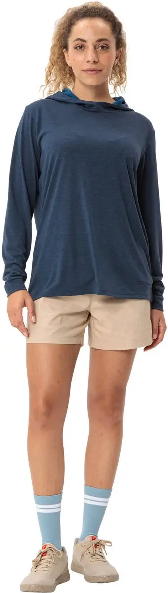 Vaude Mineo Dames Hoodie - Dark Sea - 42 - afbeelding 4 van 6