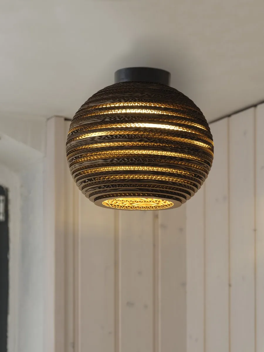 Osram Decor Cardboard Ball Plafondlamp - E27 - Bruin - Ø26cm