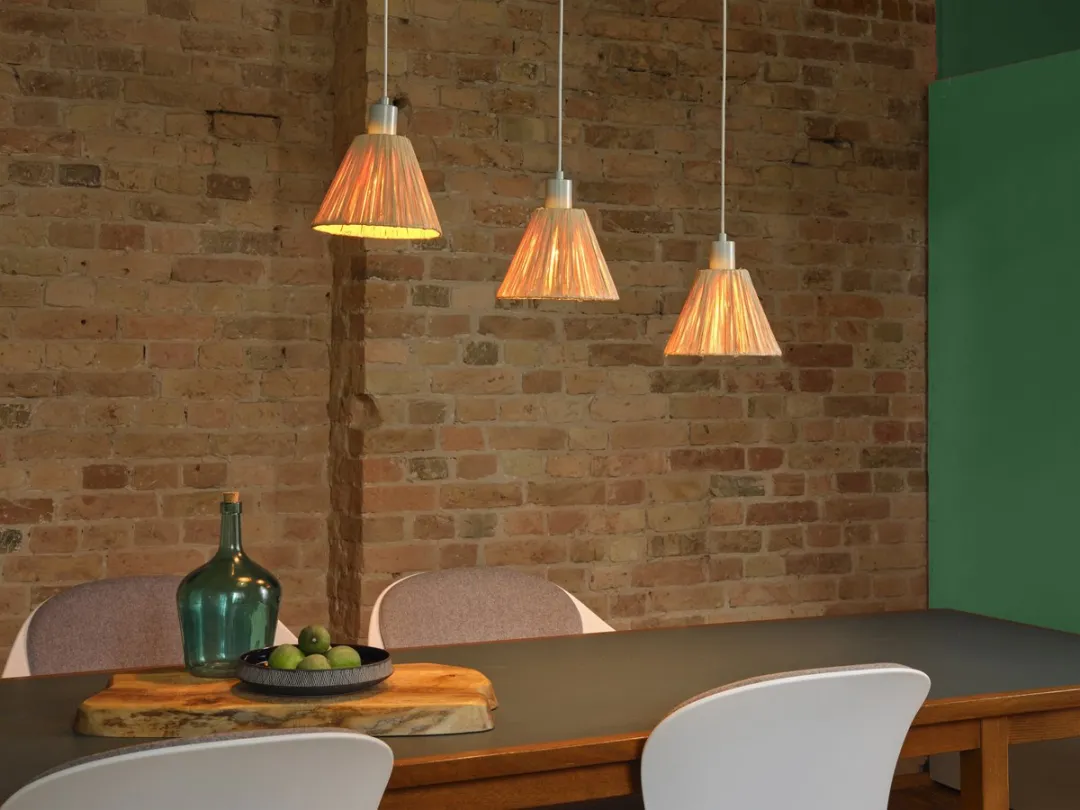 Osram Decor Raffia Linear Hanglamp - 3xE27 - Groen