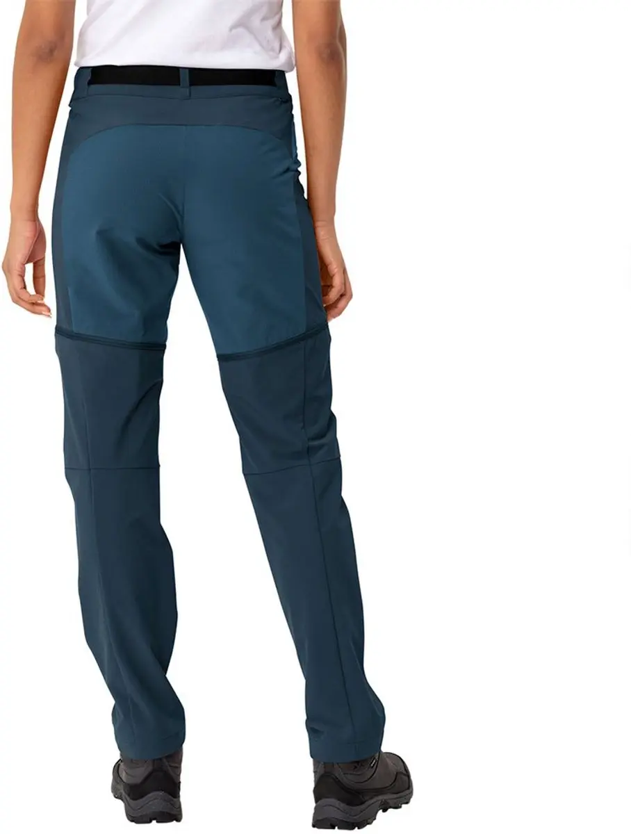 Vaude Elope Zip Off Damesbroek - Dark Sea - 46 - afbeelding 2 van 6