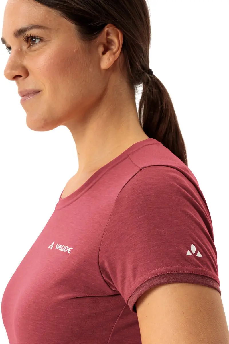 Vaude Sveit Dames T-shirt - Rood - 34 - afbeelding 3 van 6