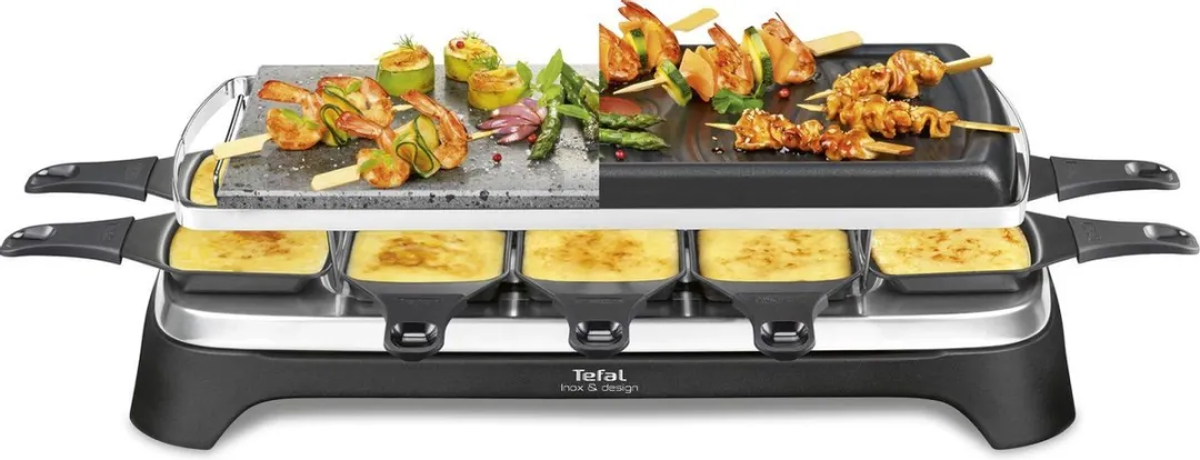 Tefal Inox & Design RE45A8 Gourmetset - 10 Personen - afbeelding 6 van 6