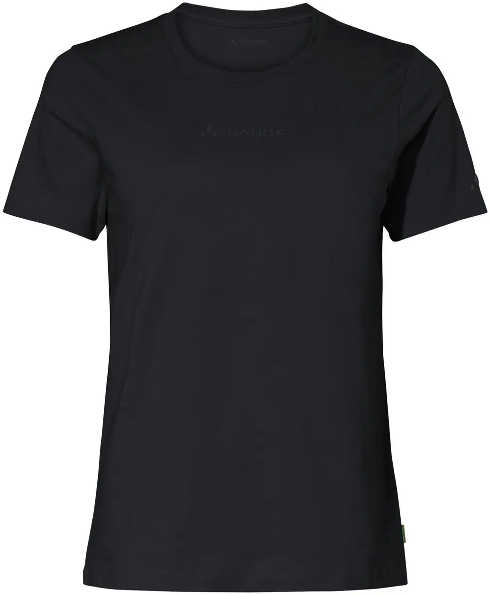 Vaude Logo Ii T-shirt Met Korte Mouwen Zwart 38 Vrouw