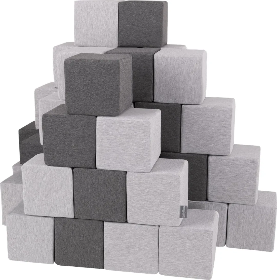 KiddyMoon Zachte Blokken 48 Stuks
