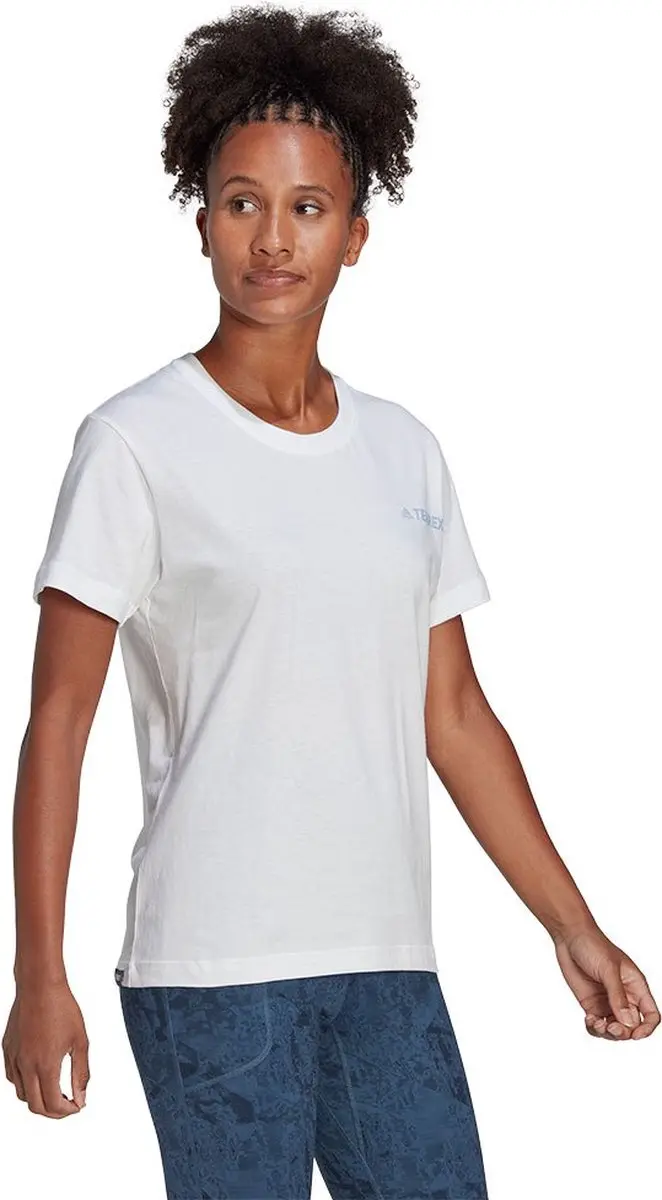adidas Terrex Mountain Fun Graphic T-shirt - Wit - M - afbeelding 5 van 6