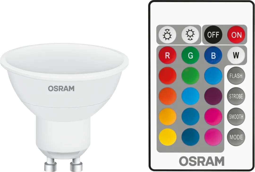 Osram LED Reflector GU10 RGBW 4.2W