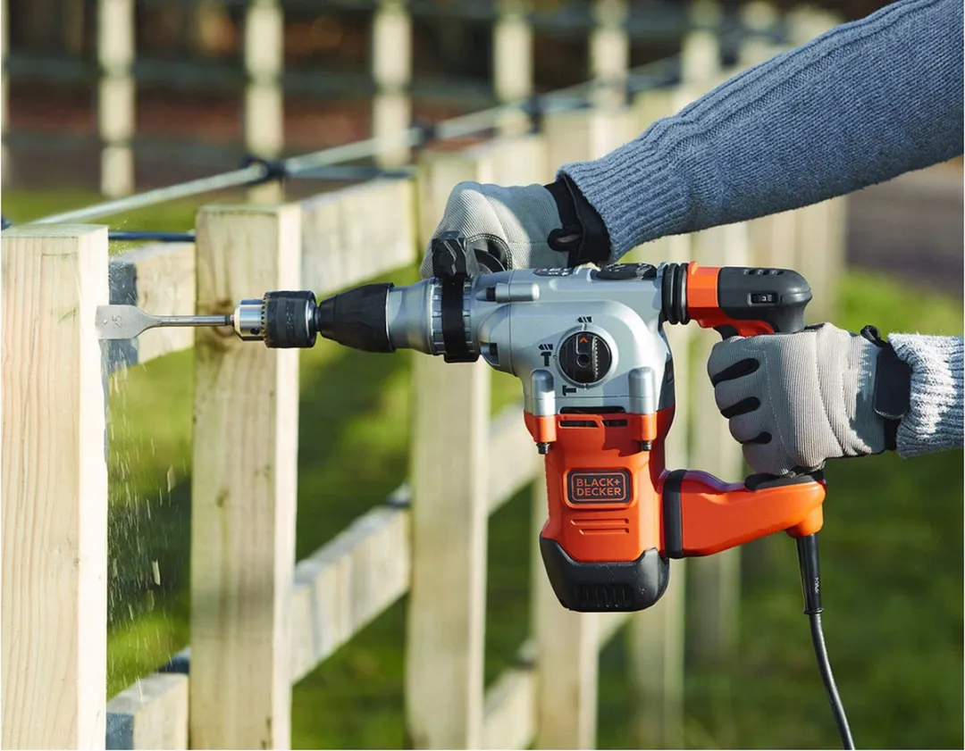 BLACK+DECKER BEHS03K-QS Pneumatische Boorhamer 1250W - 3.7J
