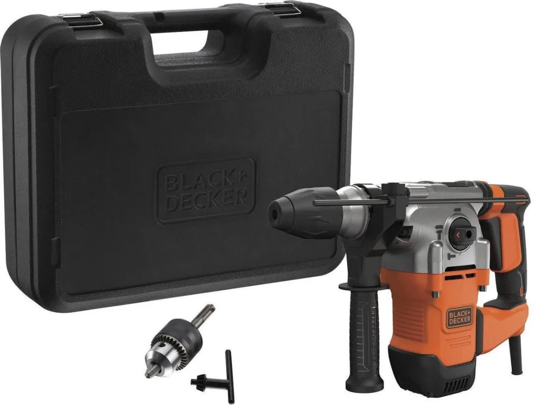 BLACK+DECKER BEHS03K-QS Pneumatische Boorhamer 1250W - 3.7J