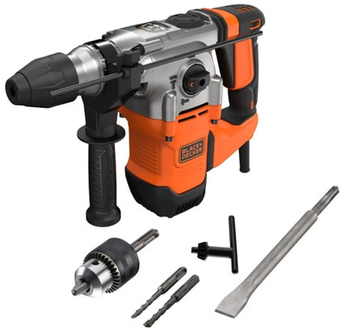 BLACK+DECKER BEHS03K-QS Pneumatische Boorhamer 1250W - 3.7J