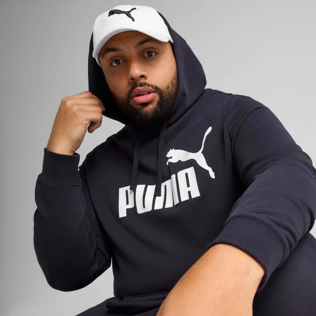 PUMA ESS No.1 Logo Hoodie TR Heren - Donkerblauw - S - afbeelding 2 van 6