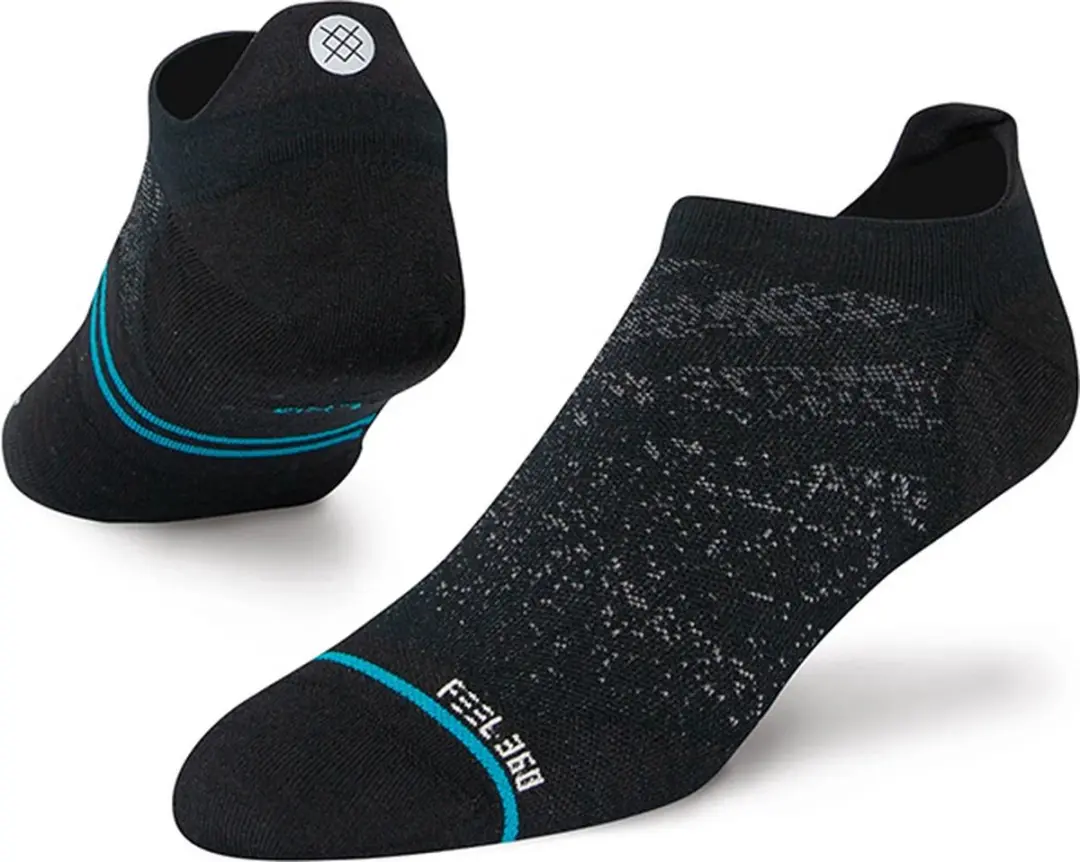 Stance Unisex Run Sneakersokken - Zwart - afbeelding 2 van 6