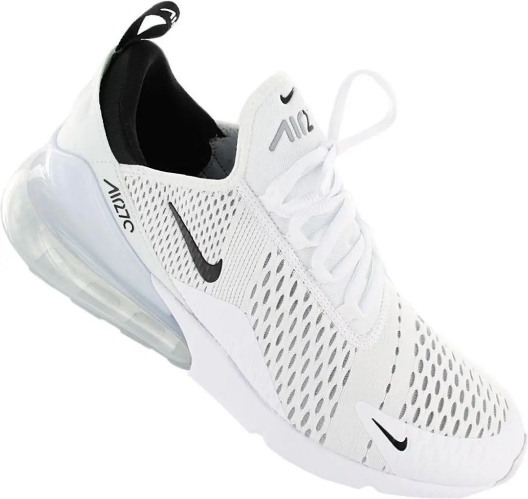 Nike Air Max 270 Heren Sneakers - Wit/Zwart - afbeelding 3 van 6