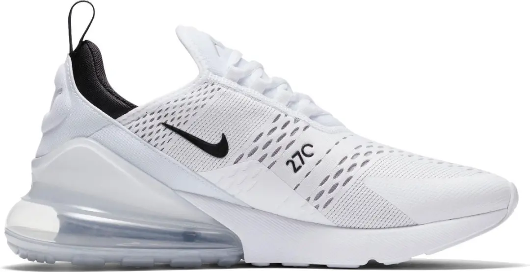 Nike Air Max 270 Heren Sneakers - Wit/Zwart - afbeelding 5 van 6