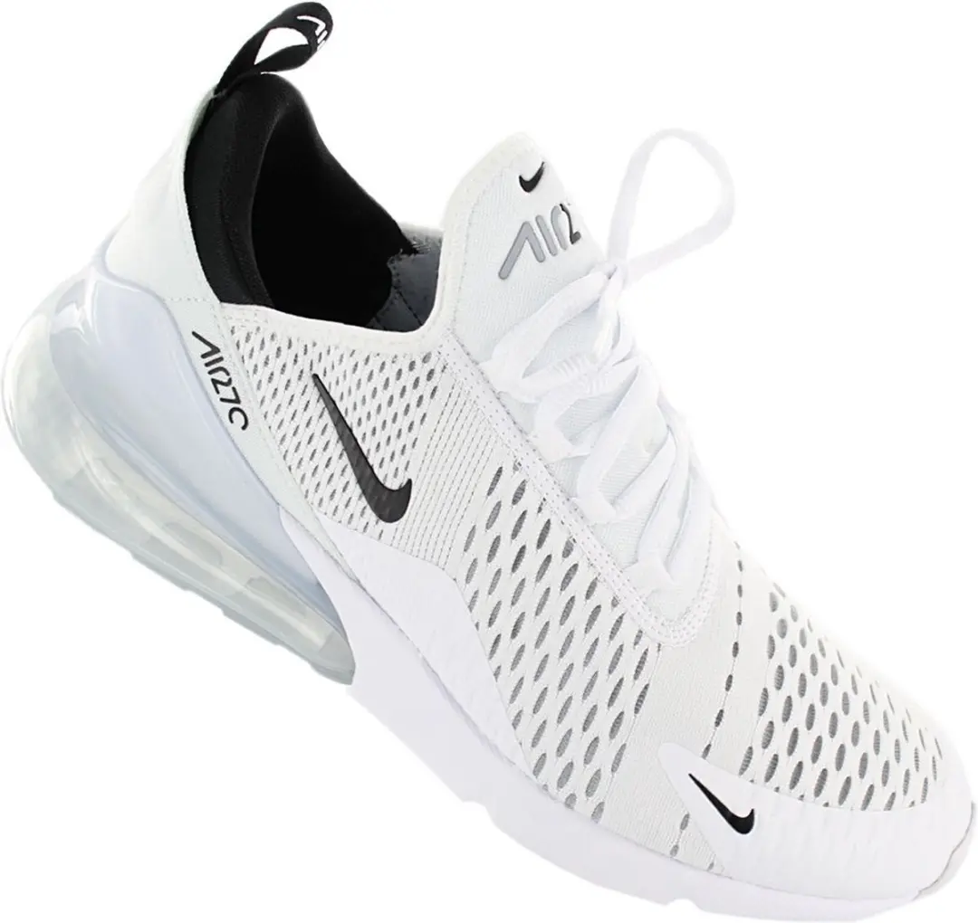 Nike Air Max 270 Heren Sneakers - Wit/Zwart - afbeelding 5 van 6