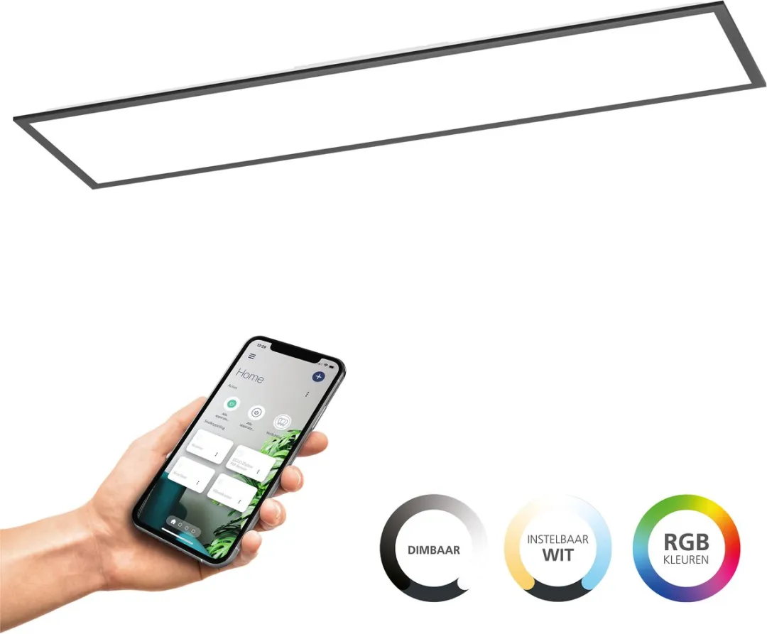 EGLO connect.z Moradillo Smart LED Paneel 119.5x29.5cm