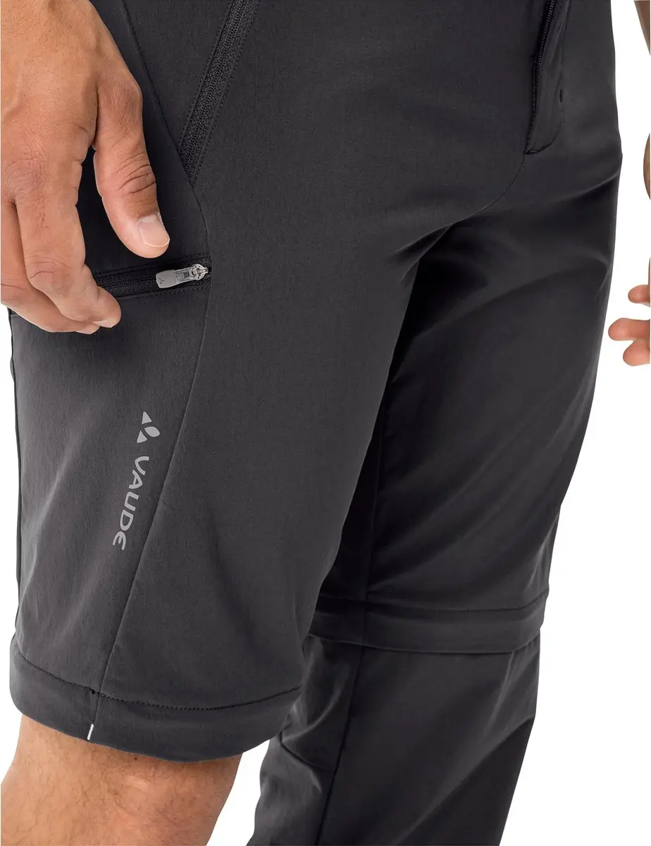Vaude Farley Stretch ZO Pants II - Zwart - Maat 54 - afbeelding 4 van 6