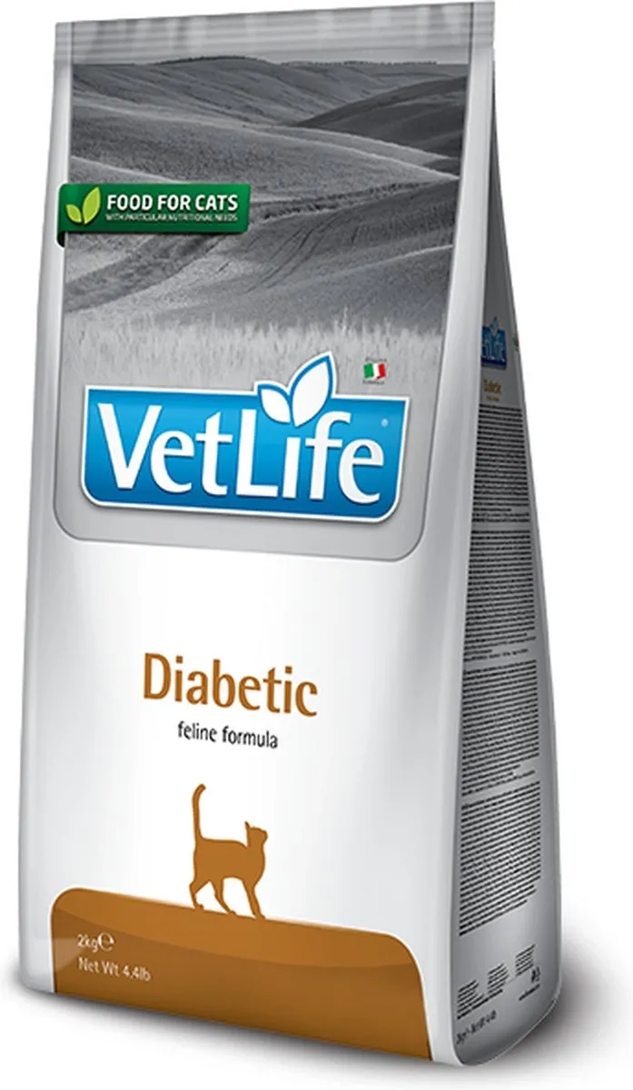 Farmina VetLife Diabetic Kattenvoer 2kg