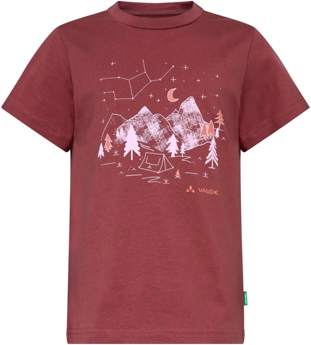 Vaude Lezza T-shirt Met Korte Mouwen Paars 158-164 cm Jongen