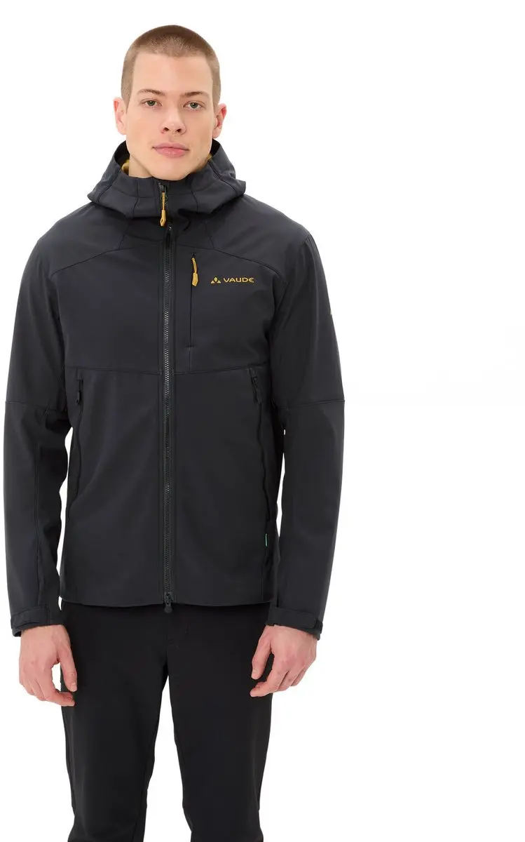 Vaude Roccia II Heren Softshelljack - Zwart - afbeelding 2 van 6