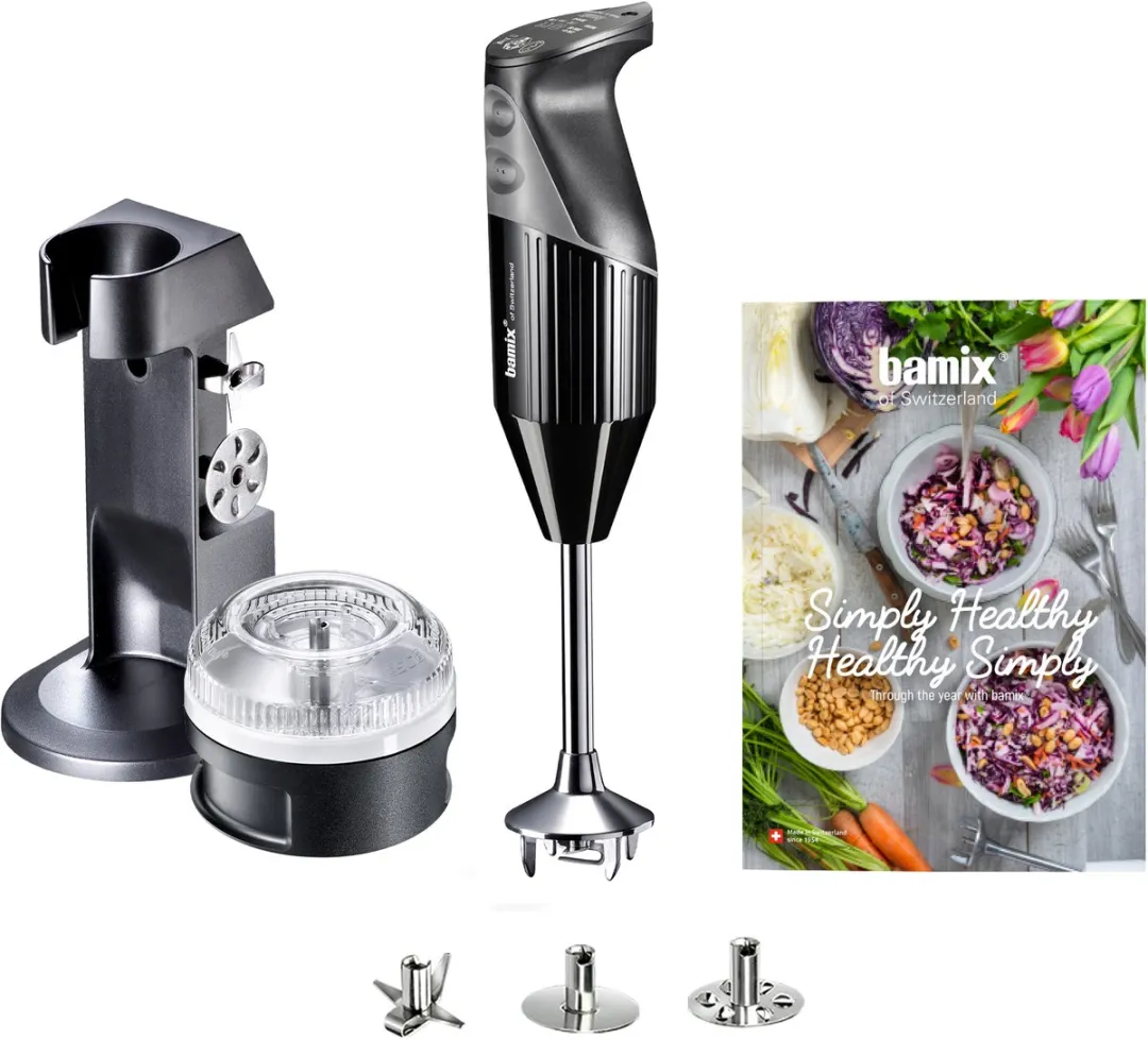 Bamix M200 Staafmixer - 200W - 2 standen - Zwart