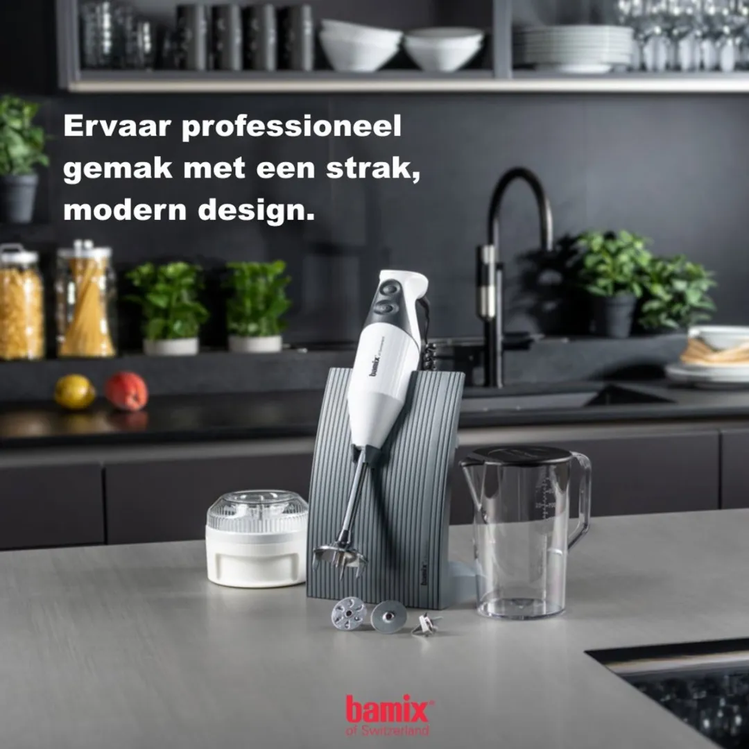 Bamix SwissLine M200 Staafmixer 200W - Silver