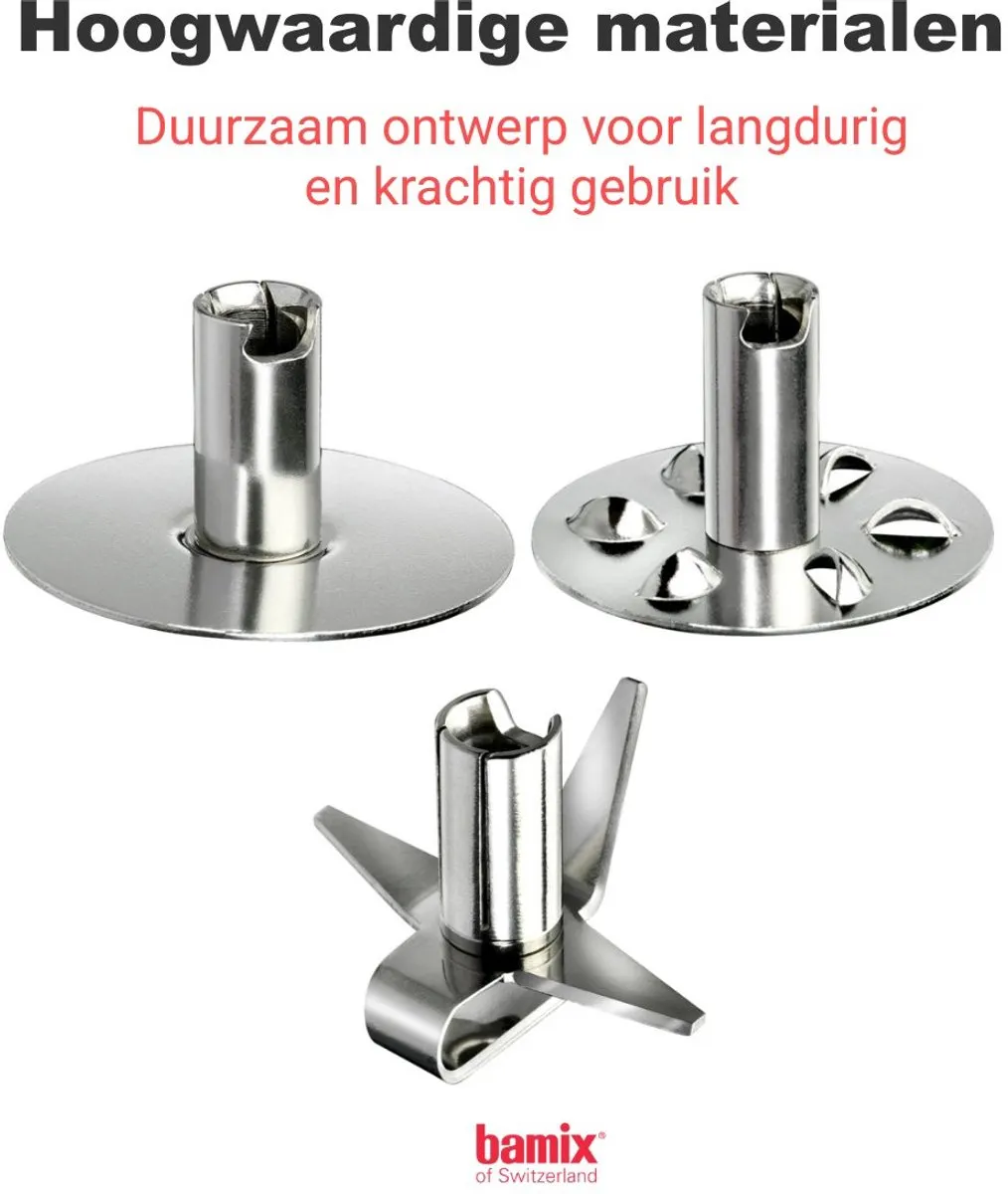 Bamix SwissLine M200 Staafmixer 200W - Silver