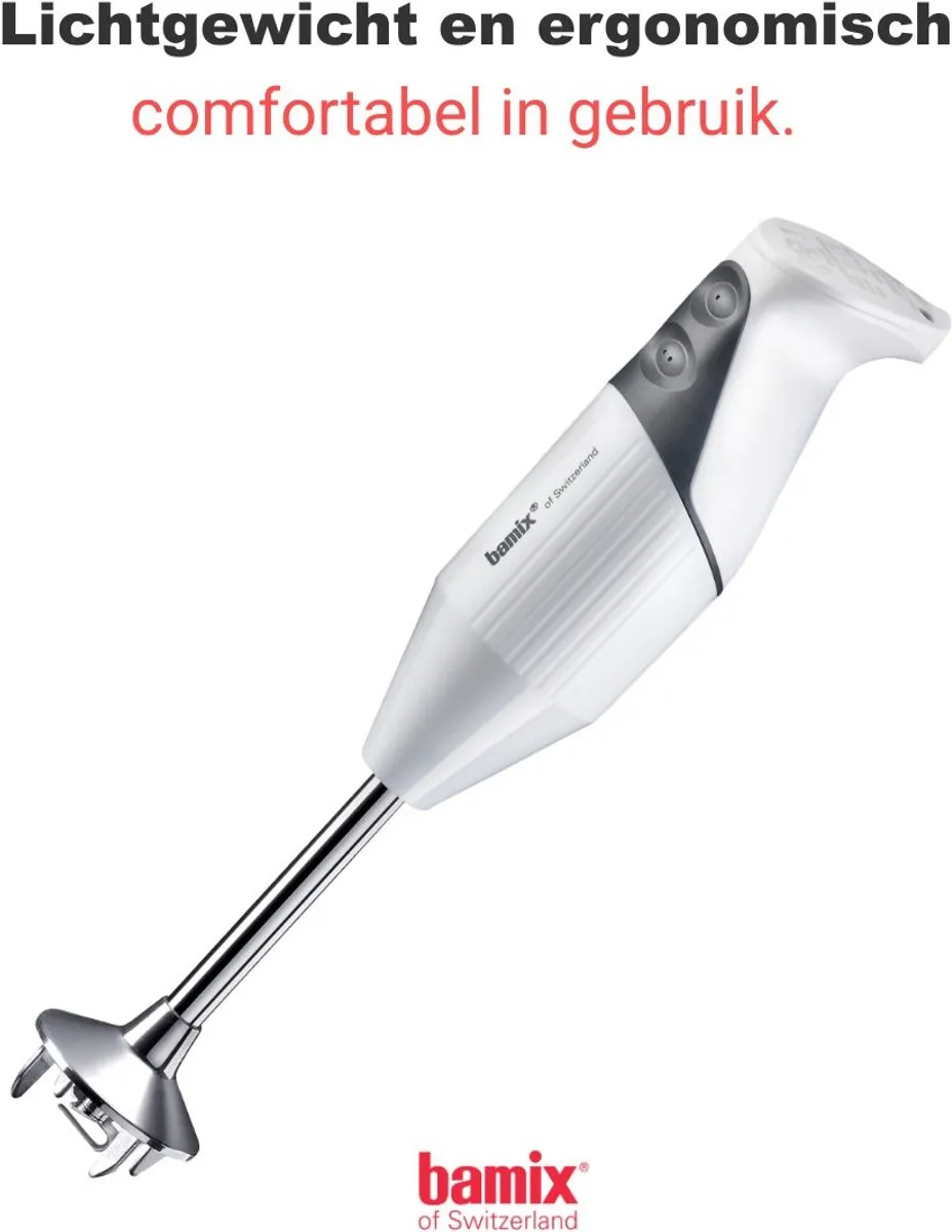 Bamix SwissLine M200 Staafmixer 200W - Silver