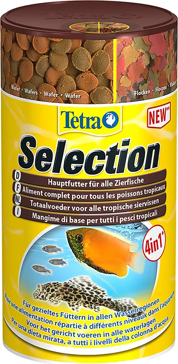 Tetra Selection 4-in-1 Visvoeding 250ml